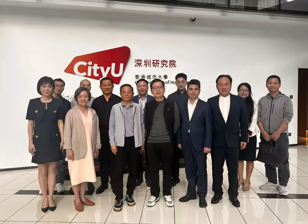 Dandan Fei at the CityU Shenzhen Research Institute working visit by Shenzhen Virtual University Technology Transfer Promotion Association