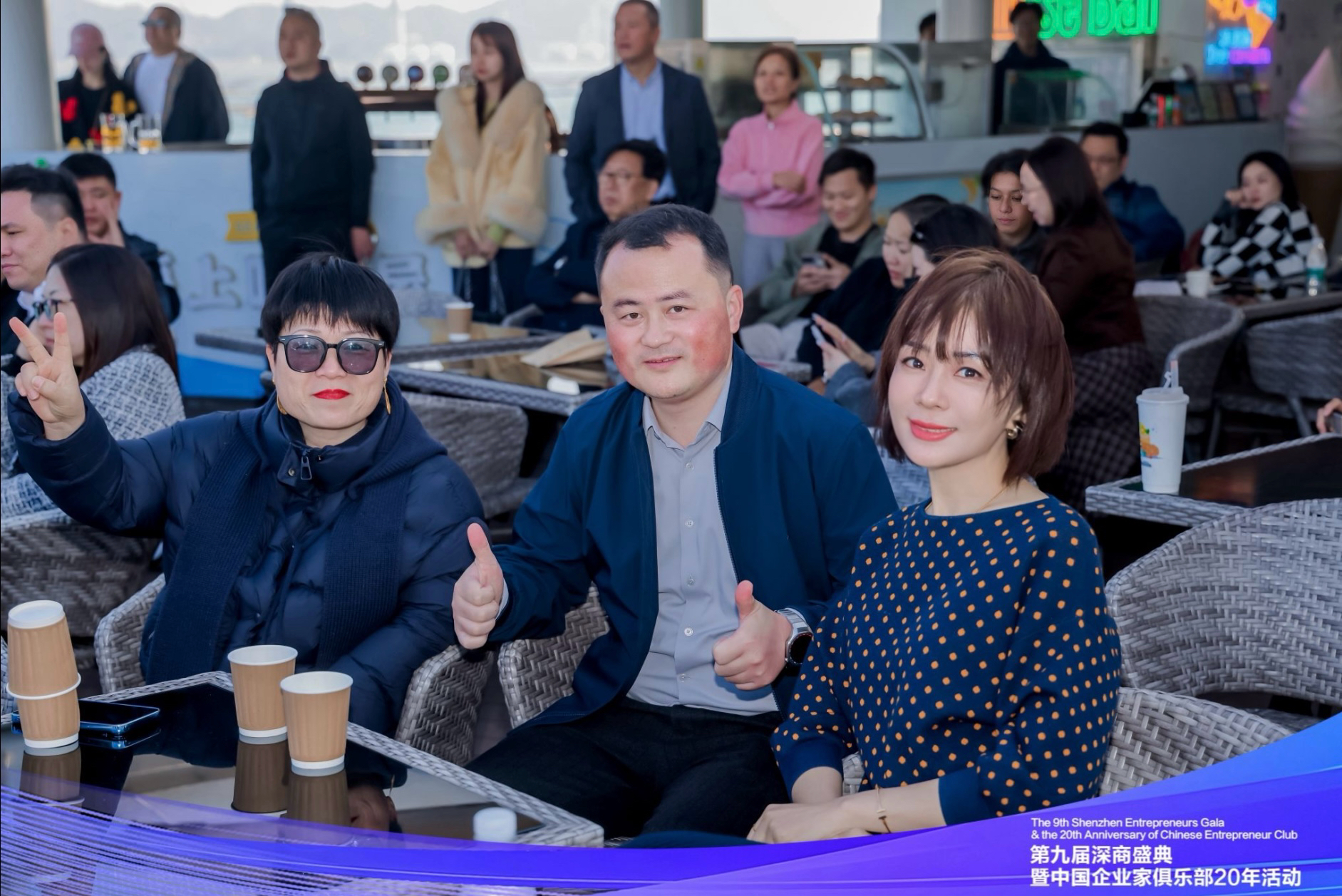 Dandan Fei attending the gala and the China Entrepreneur Club’s 20th-anniversary events